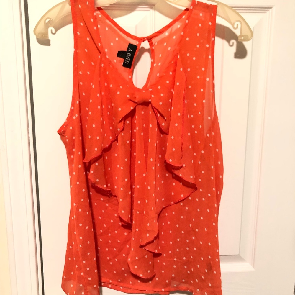 Polka-Dot Tank Top